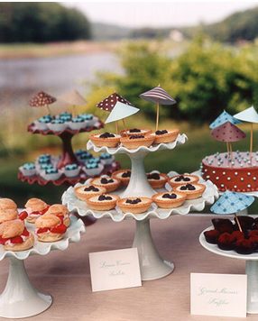Mesas para postres y dulces Mesas para postres y dulces