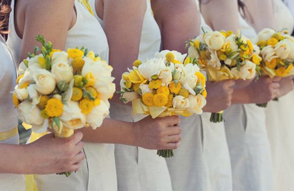 Amarillo: Un color alegre y atractivo para tu boda