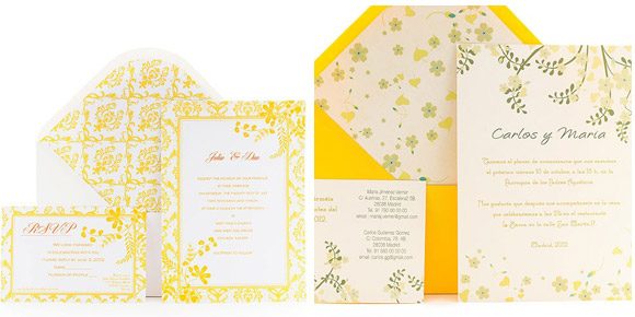 New wedding invitations 'Azulsahara Collection' : a lovely choice for ...
