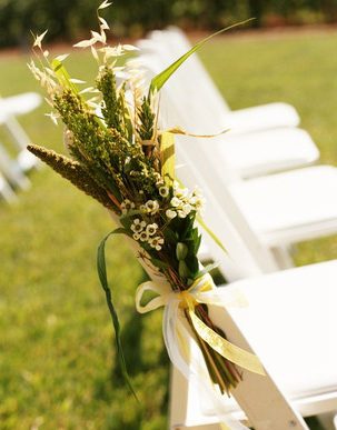 Las espigas, una idea original para decorar tu boda