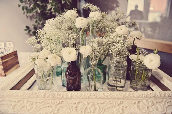 Florecillas blancas para decorar tu boda