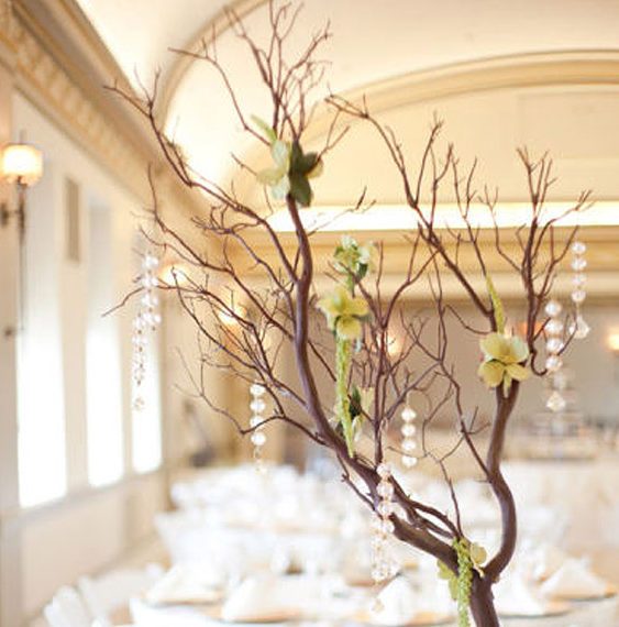 Decoración de bodas con cristal