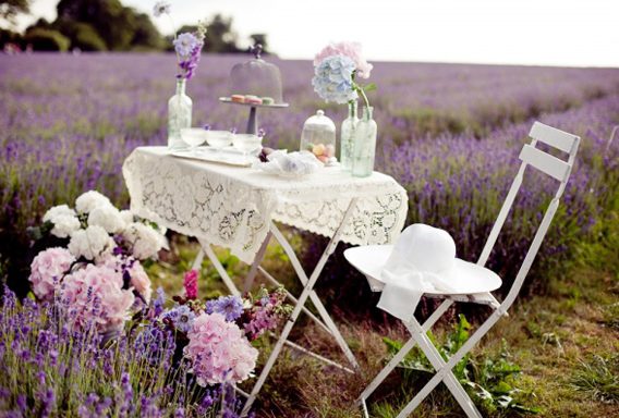 Ideas para decorar tu boda con Lavanda