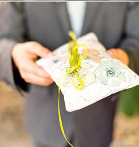 Cojines para alianzas de boda