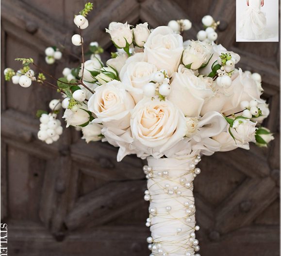 Perlas en tu boda: romántico, chic y actual.