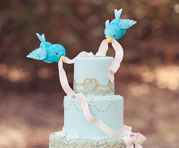 Ideas para decorar la tarta de vuestra boda