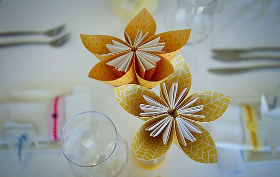 Ideas para decorar tu boda con papel