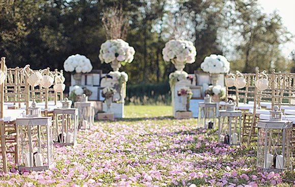 Bodas vintage y románticas: Inspiración