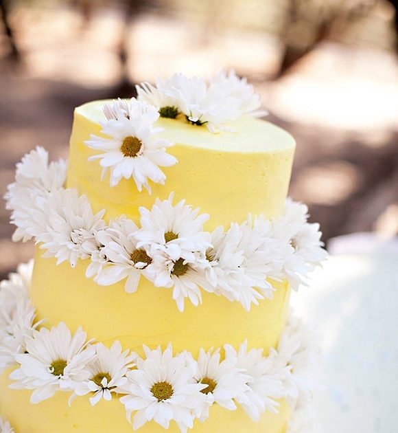 Margaritas en las bodas - la flor silvestre