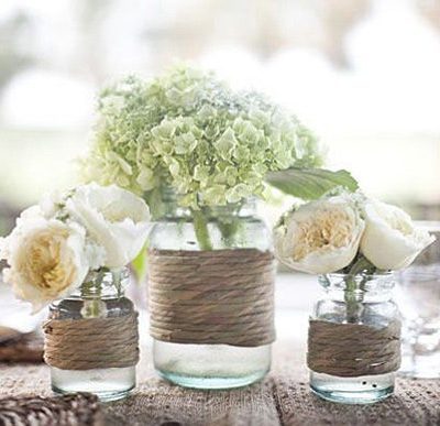 Decora tu boda con bakers twine y cuerdas de yute