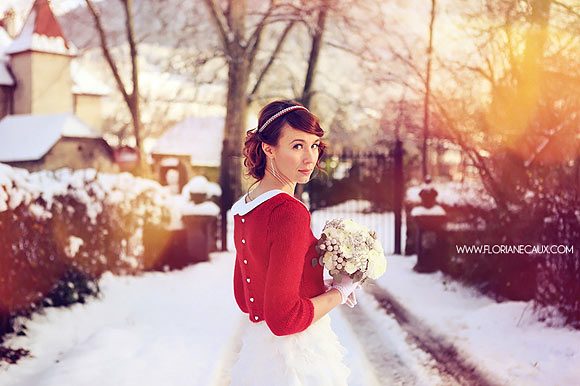 bodas-invierno-rojo Novias de Nieve: Bodas en Invierno