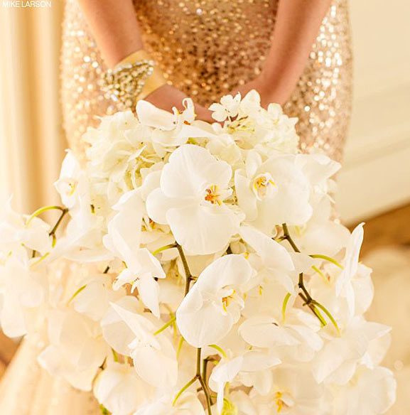 Orquideas en las bodas: la fusión del glamour y lo exótico