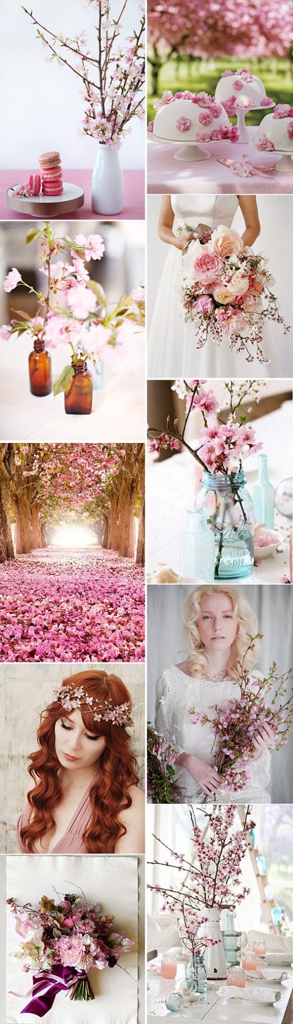 Primavera Color Rosa COLORES DE PRIMAVERA • Beautiful Blue Brides