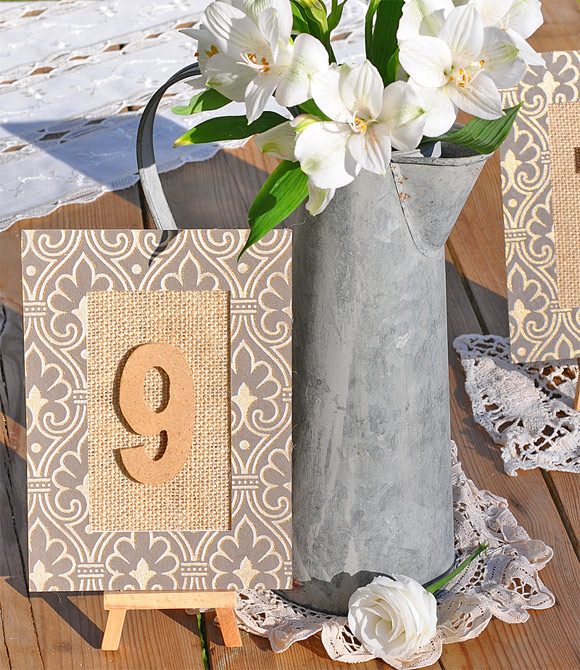 Papeleria de boda para una boda rustic chic - Azulsahara