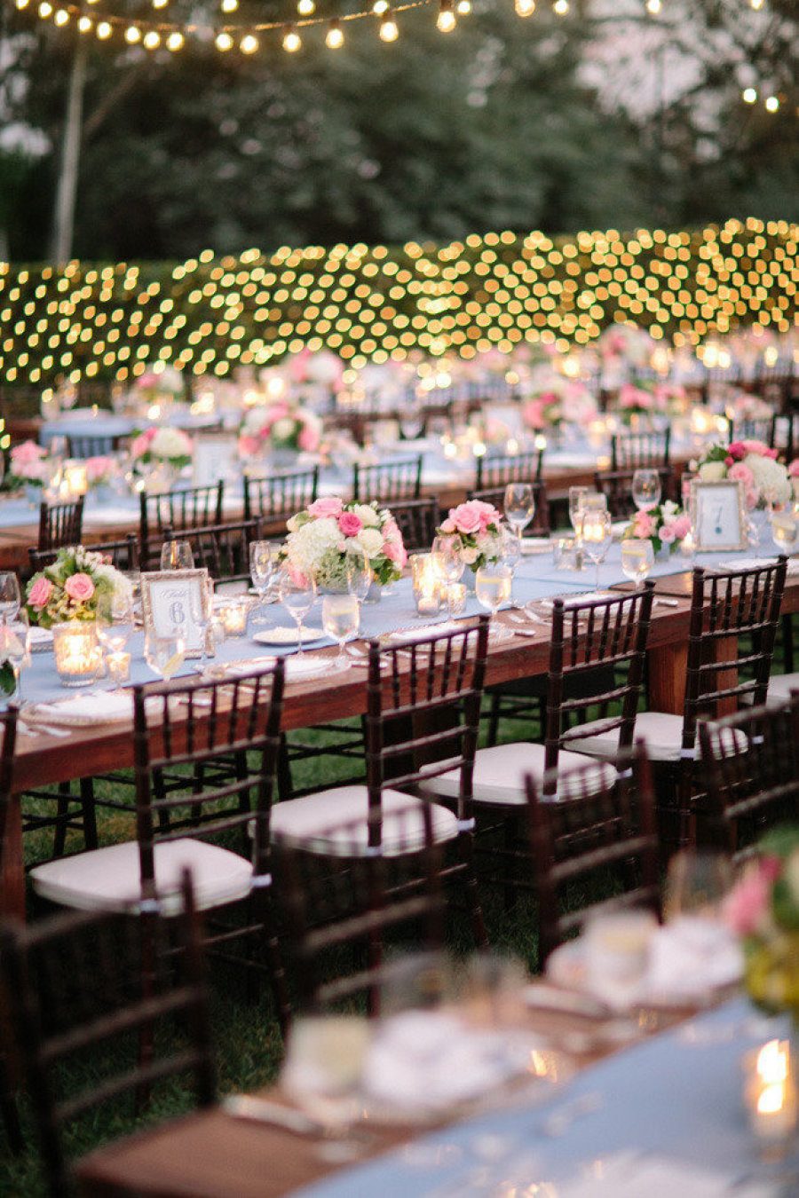 Velas para decorar las mesas o la recepción de boda