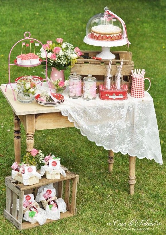 Cake stand 3 candy bar rústica