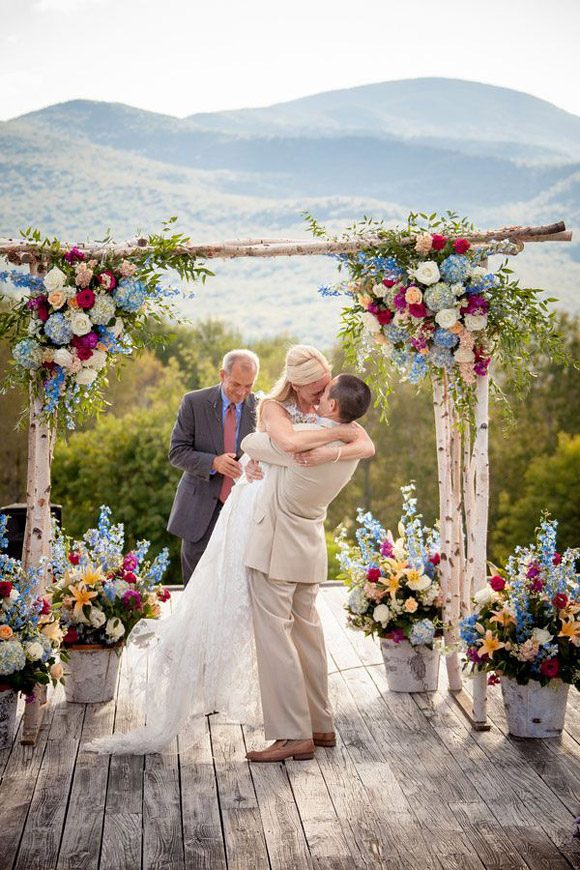 Ideas para decorar el altar de tu boda