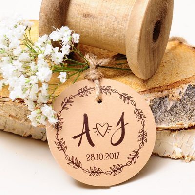 Etiquetas Personalizadas Detalles de Boda | Diseños Únicos y Elegantes