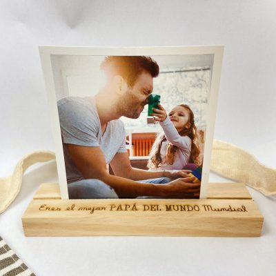 DIY // Haz un porta retratos para papá - Regalo para el día del padre 