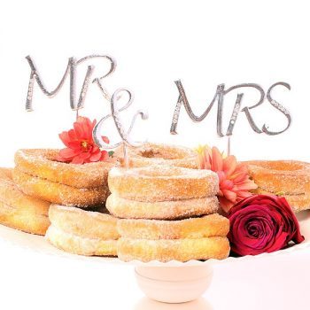 Decoración Para Tarta De Boda, Adornos De Madera Para Pastel De Mr And