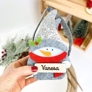 Cesta de fieltro NAVIDAD