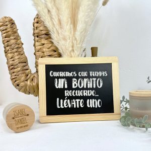 Cartel pizarra - BONITO RECUERDO