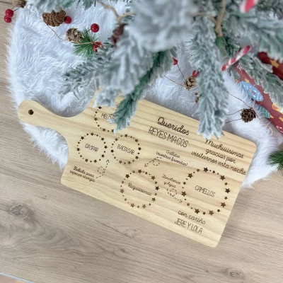 Tabla Reyes Magos o Papá Noel