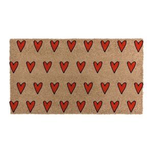 Felpudo corazones