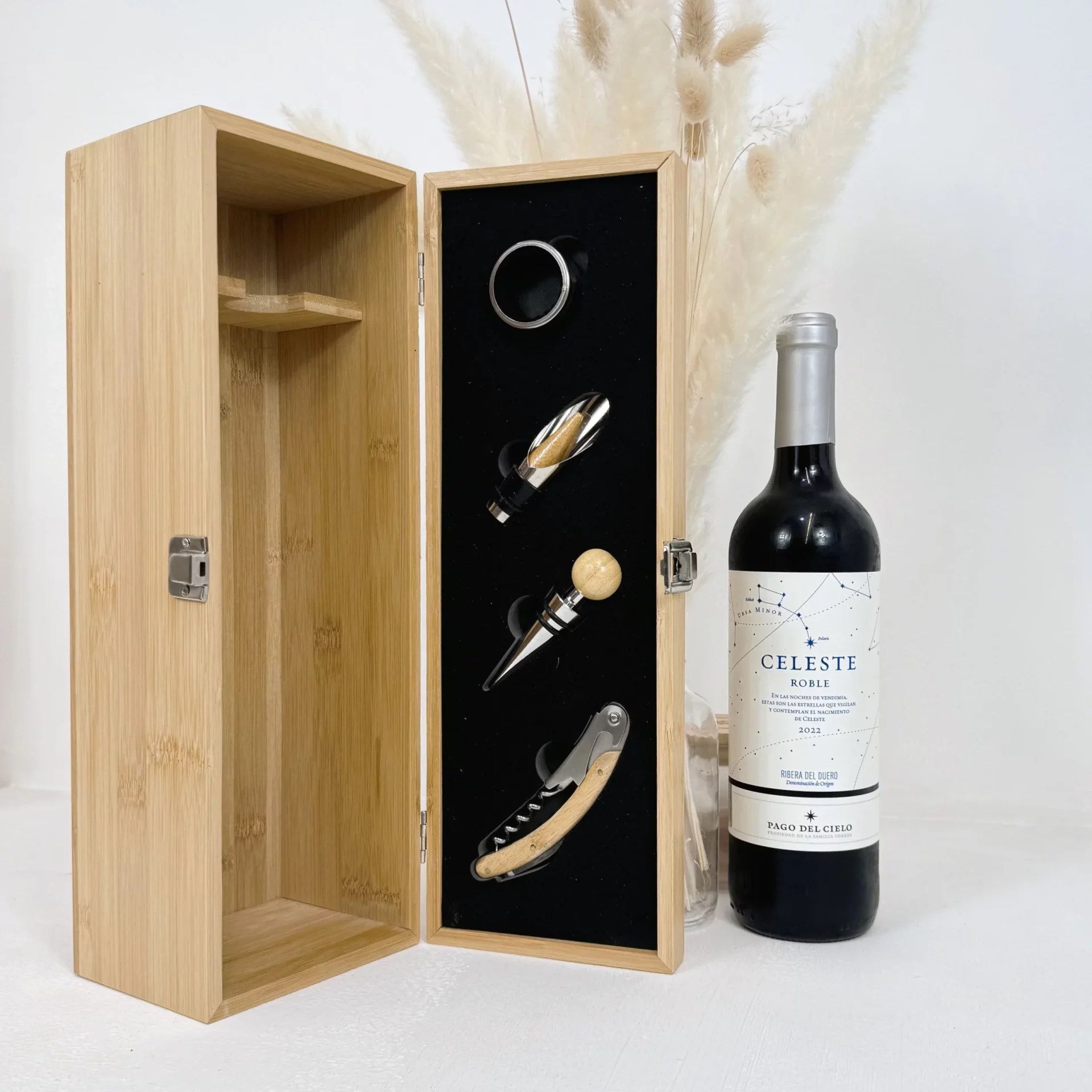 CAJA DE VINO PERSONALIZADA