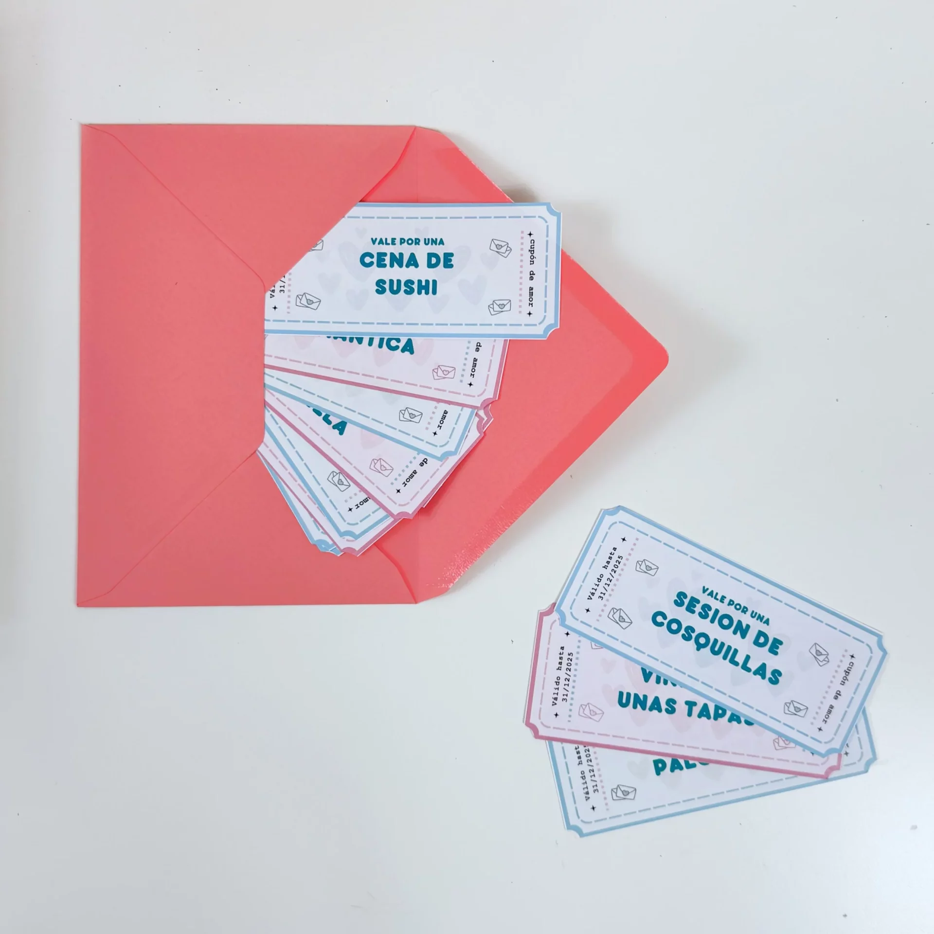 Vales de Amor Descargables Gratis