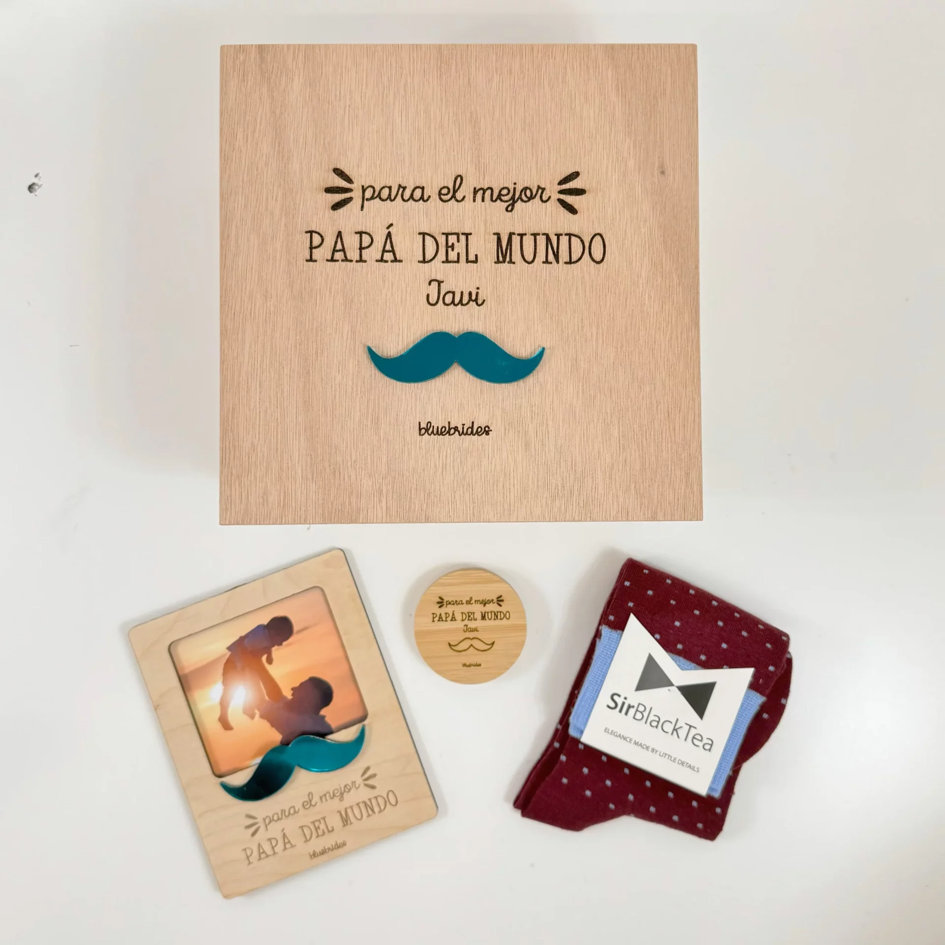 PACK DIA DEL PADRE PERSONALIZADO CON CALCETINES