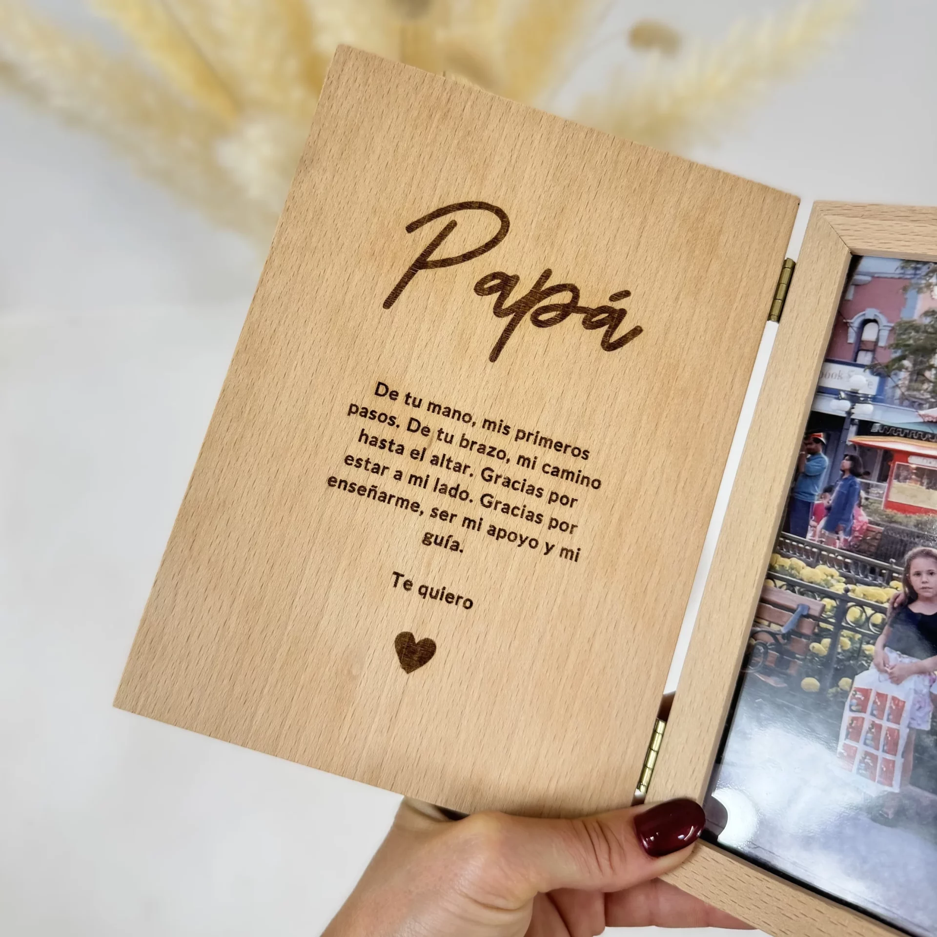Marco de Fotos Personalizado Libro