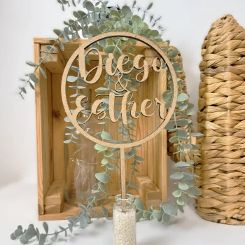 TOPPER TARTA BODA