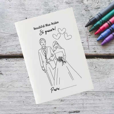 LIBRO DE ACTIVIDADES PARA NIÑOS BODAS