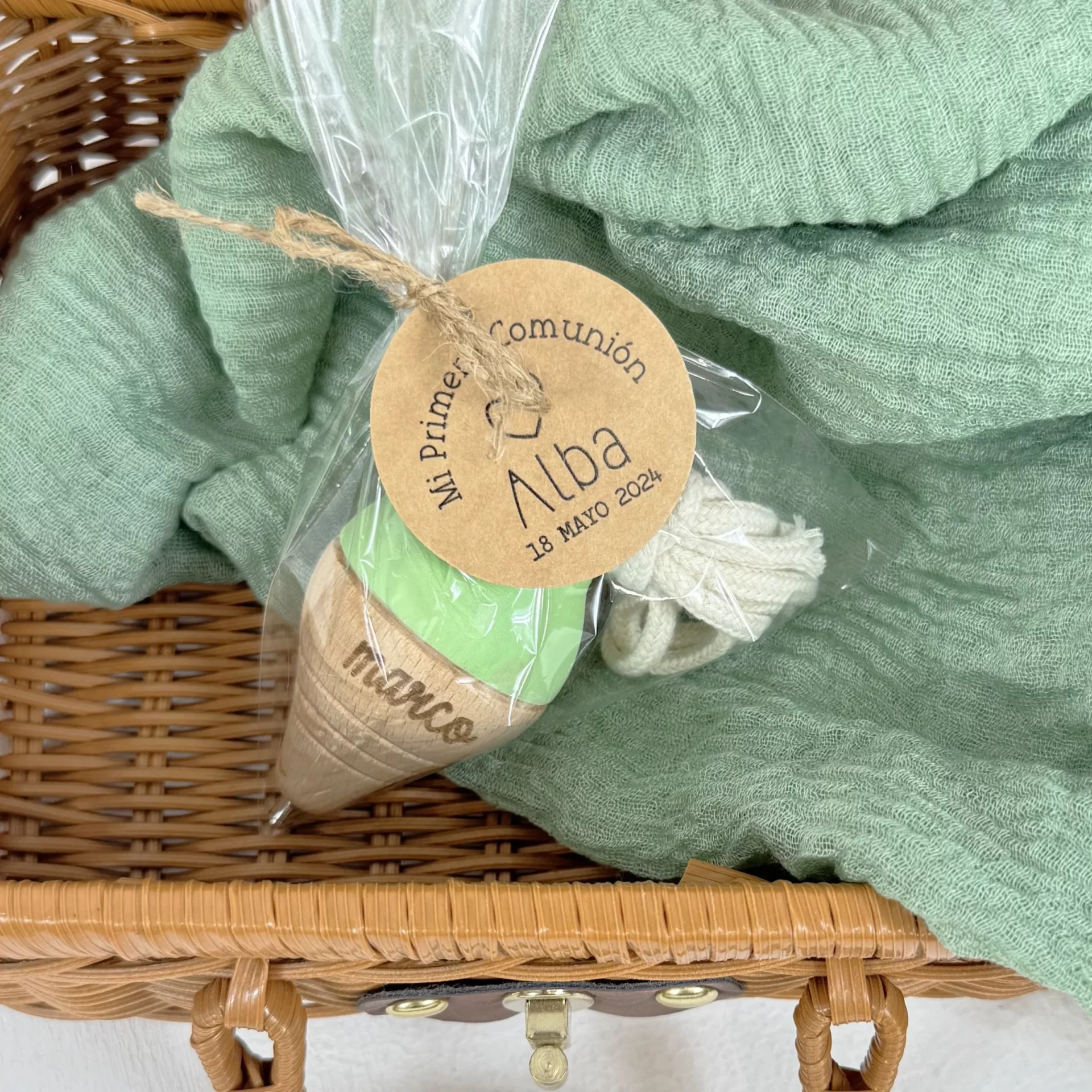Peonzas de Madera Personalizadas