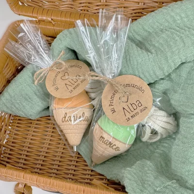Peonzas de Madera Personalizadas