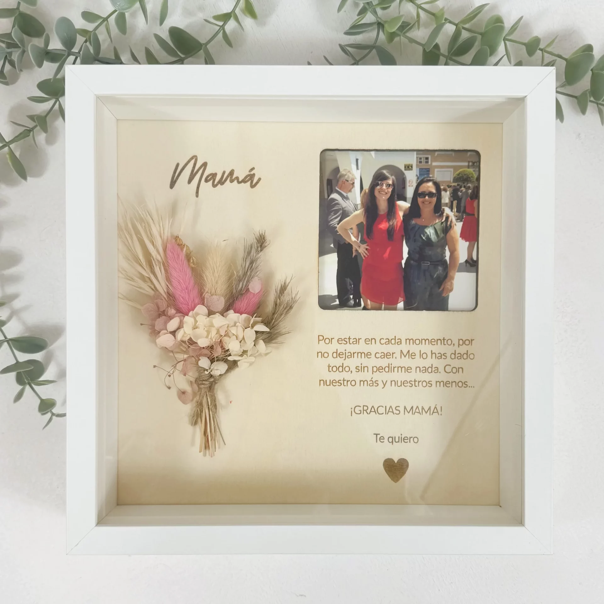 MARCO FLORAL PERSONALIZADO