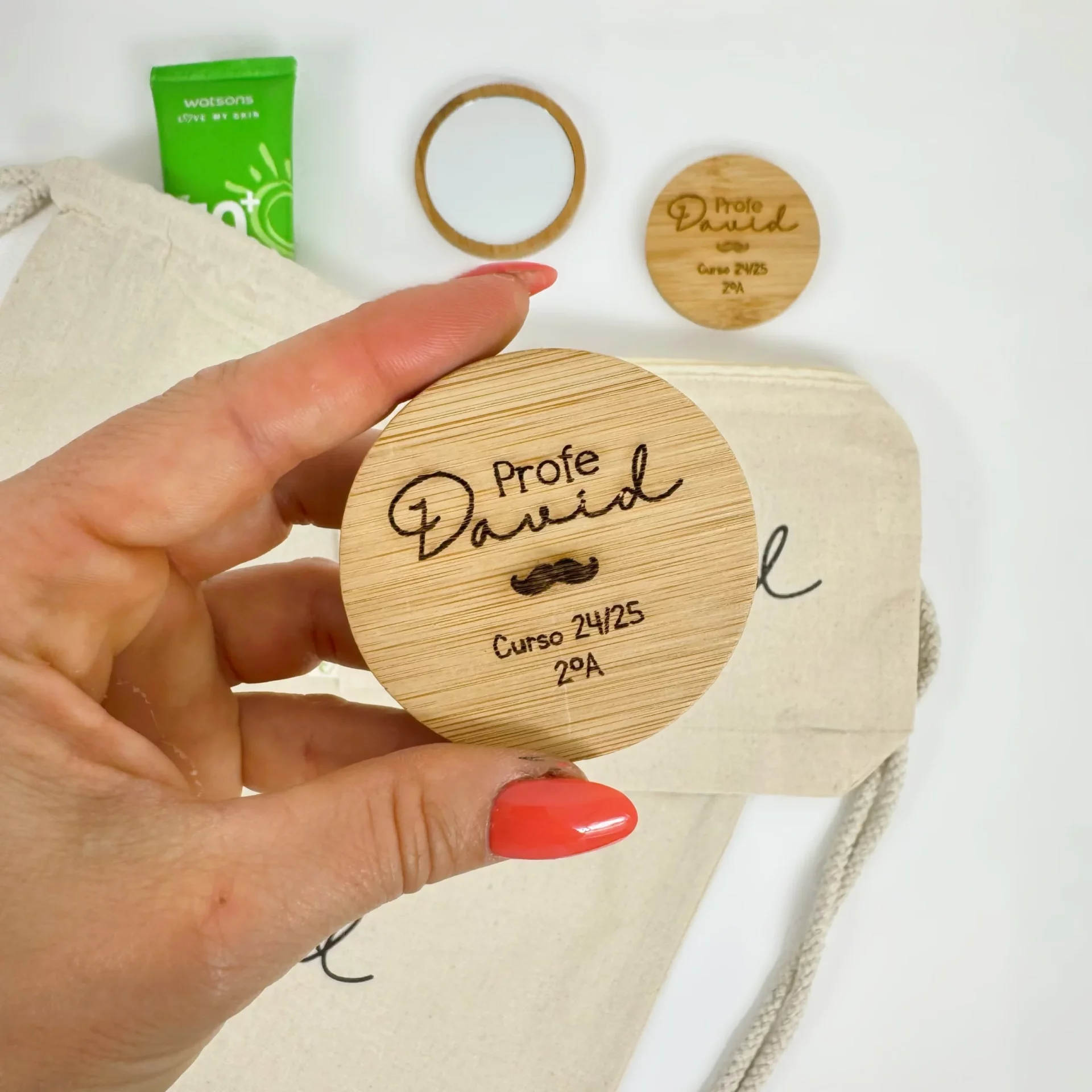 ABRIDOR MADERA PERSONALIZADO PROFES