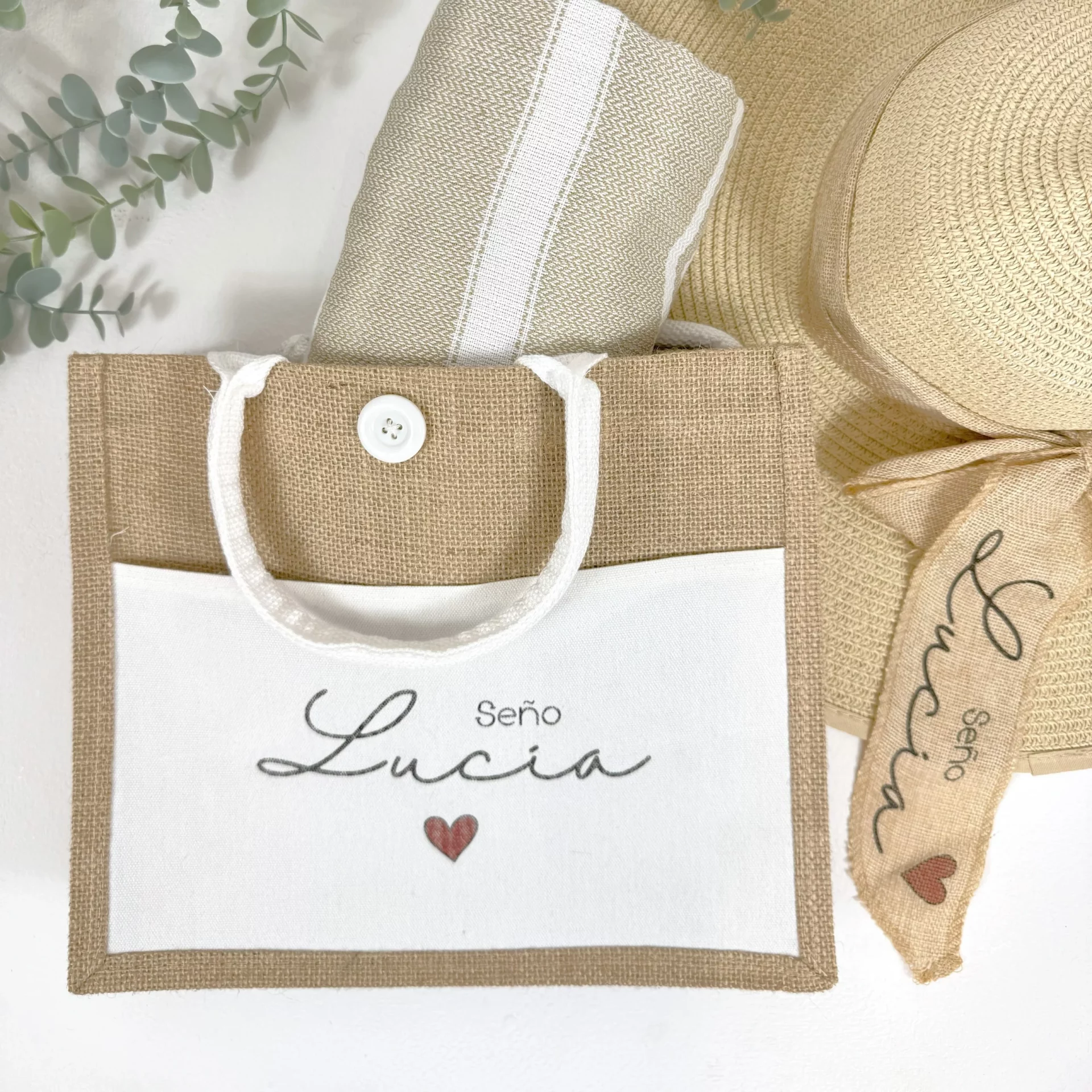 BOLSO Y PAMELA PERSONALIZADOS PARA SEÑOS