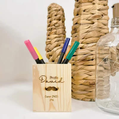 LAPICERO DE MADERA PERSONALIZADO PROFE