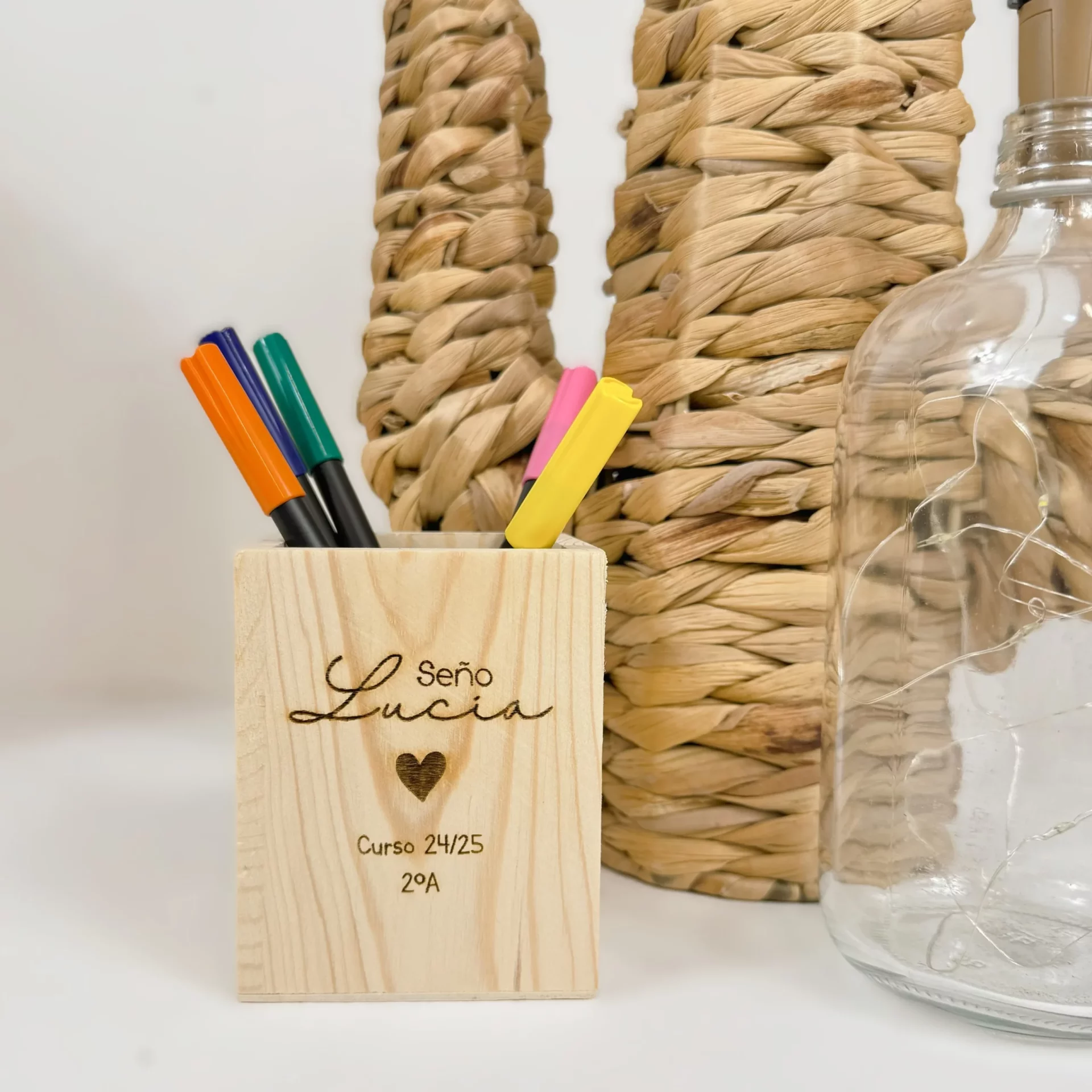 LAPICERO DE MADERA PERSONALIZADO SEÑO