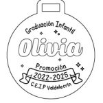 MODELO 3 NOMBRE EN RELIEVE +0,50 €