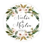 MODELO CORONA FLORAL