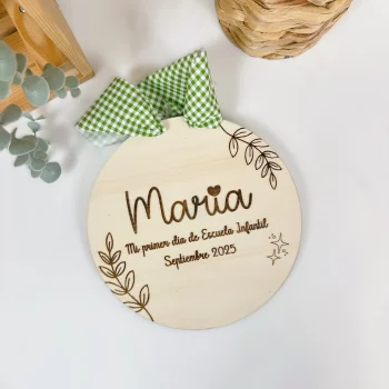 PLACA MI PRIMER DIA