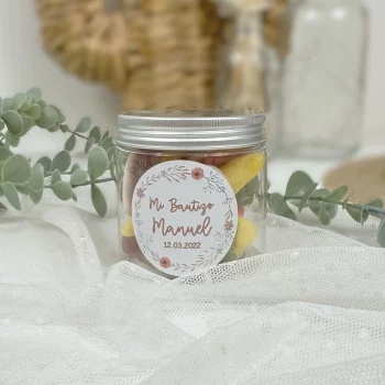 Bote Chuches Bautizo Personalizado