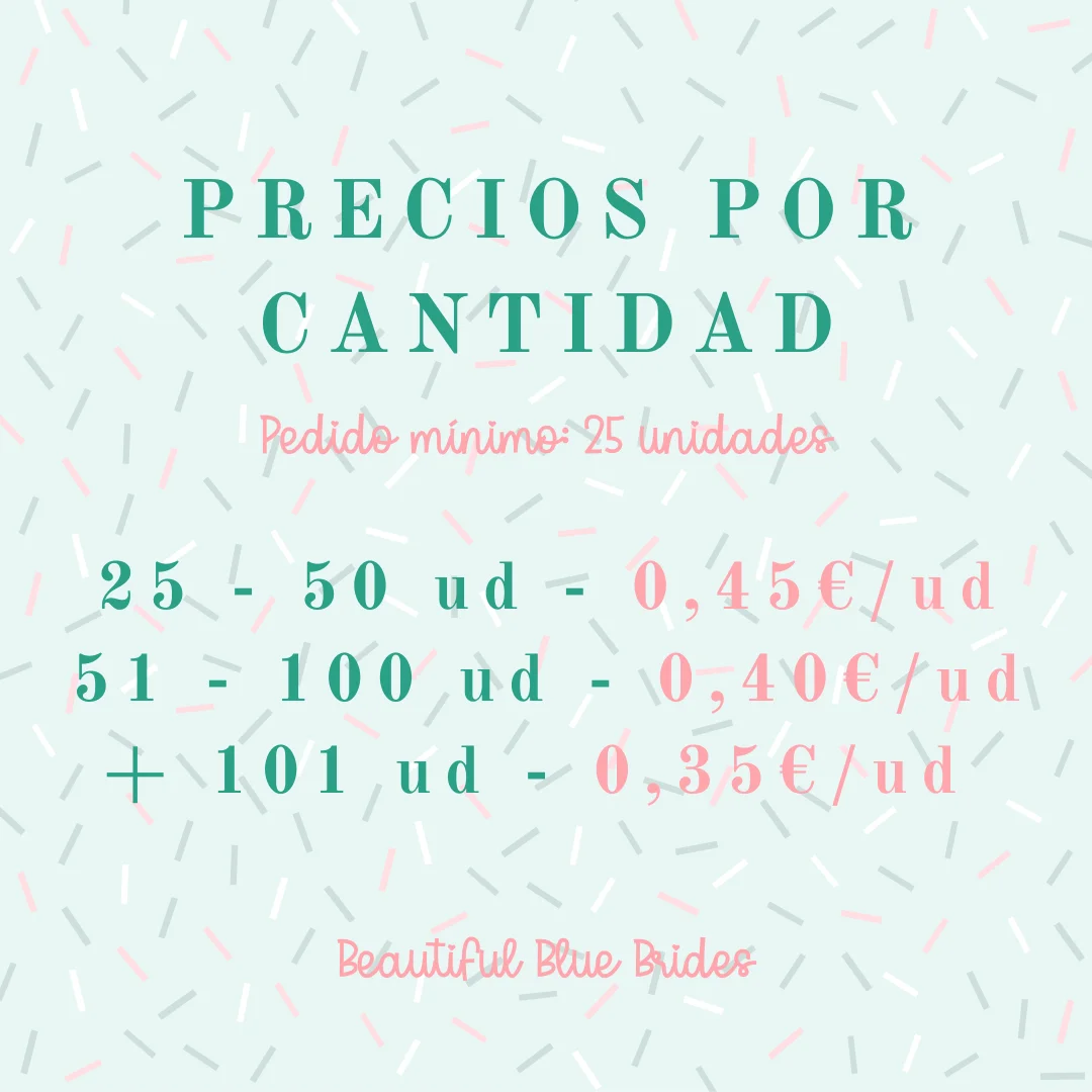 PRECIO POR CANTIDAD ETIQUETAS