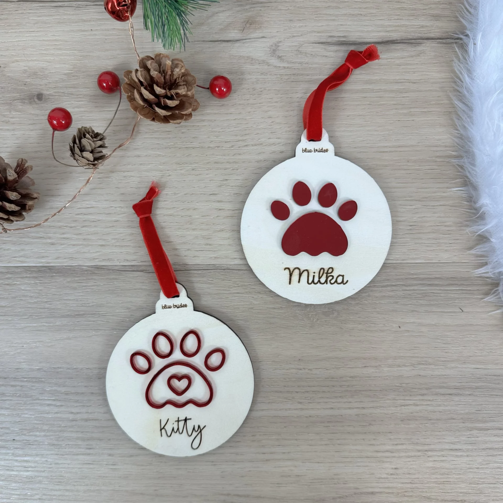 Adorno Navideño Mascota Personalizado MODELOS