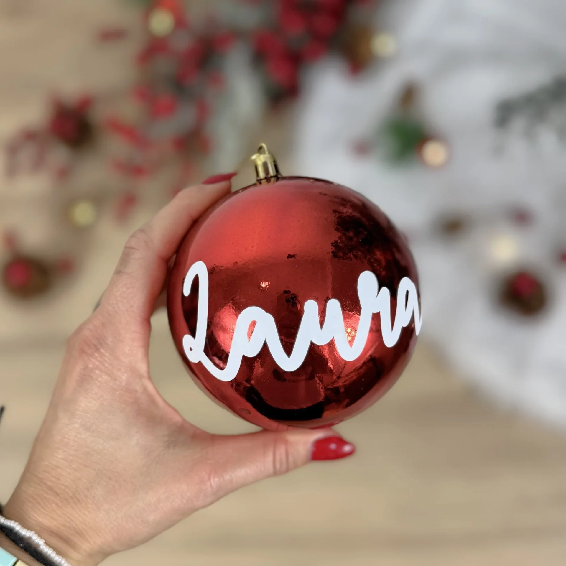 Bola de Navidad Personalizada CLASSIC XMAS