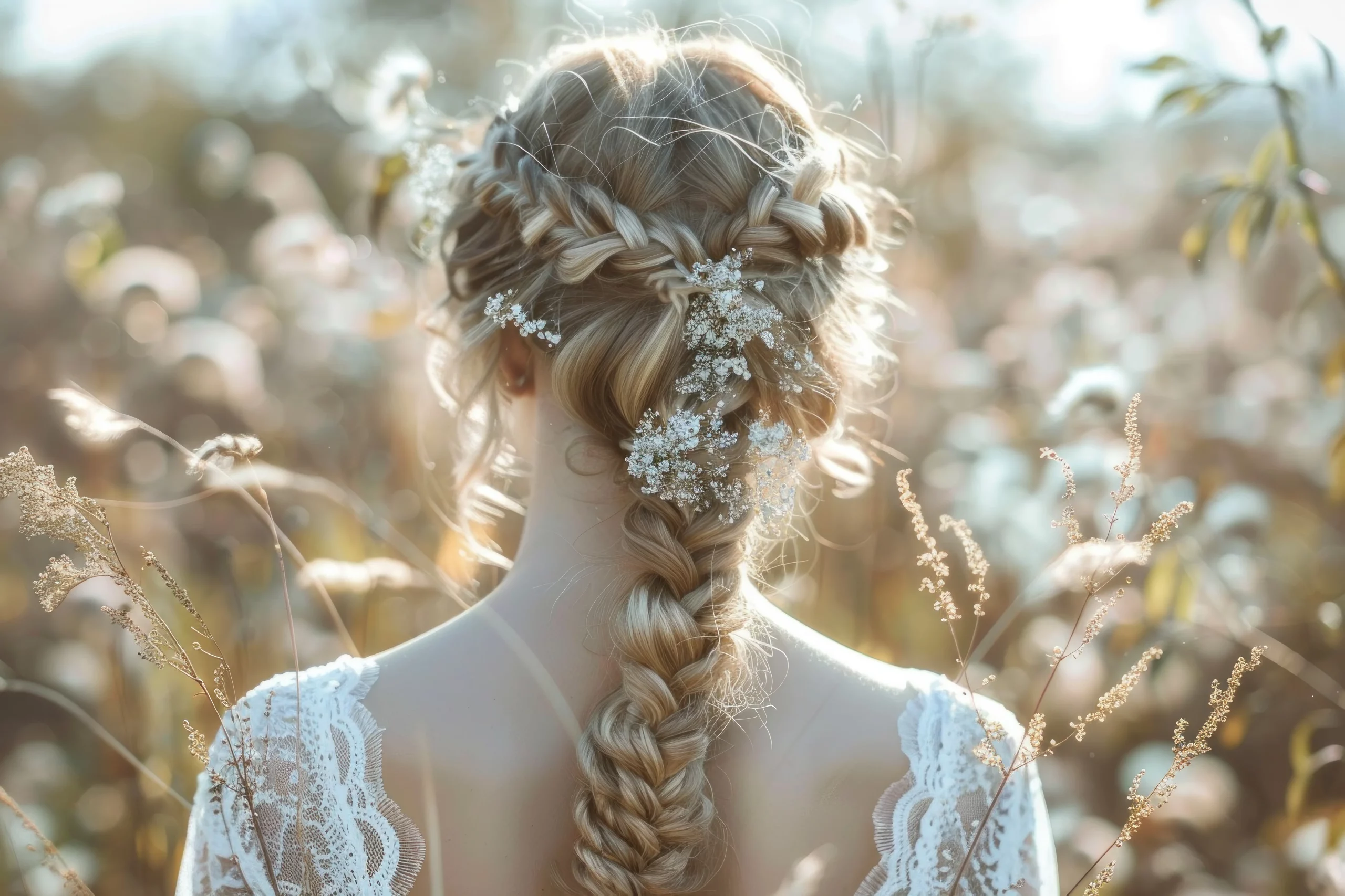 Peinados de boda con trenzas