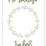 MODELO 1 - FLORES VERDES